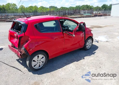 2017 Chevrolet Spark Ls Manual from USA, damaged, VIN KL8CA6SAXHC765156